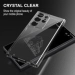 Samsung Galaxy S24 Ultra (5G) Clear Case | Soft Flexible Slim-Fit | Full Body 360 Protection Shock Proof TPU Back Cover (Transparent)