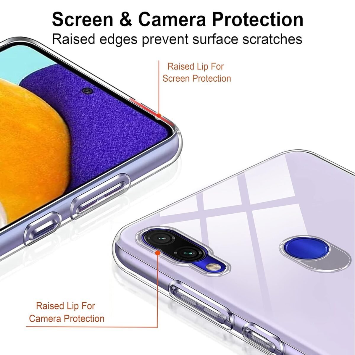 Back Cover for Xiaomi Redmi Note 7 Pro Transparent