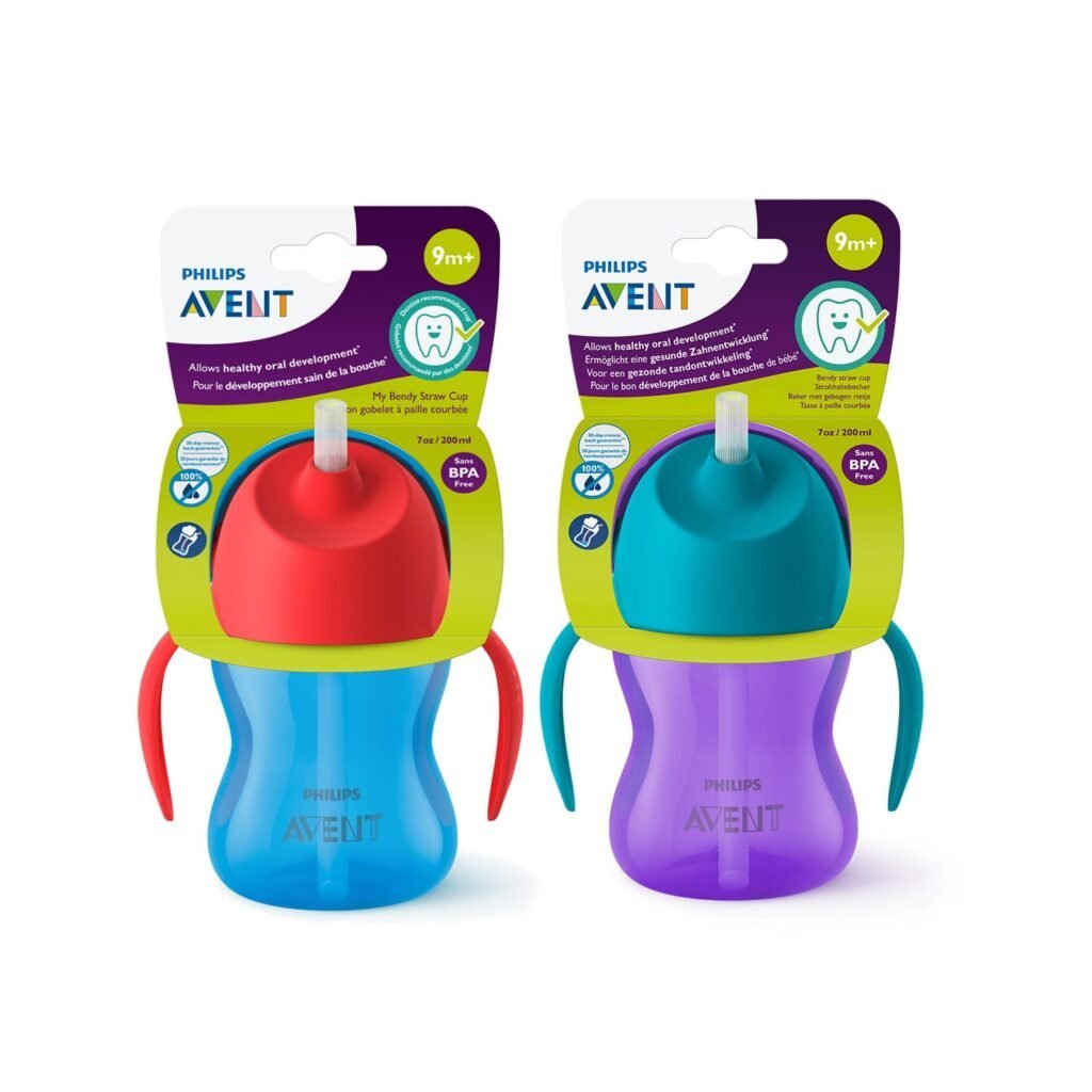 Philips Avent SCF796/00 Aven Straw Cup 200 ml (Assorted Color)