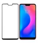 Redmi Mi 6 PRO Tempered Glass (Super X OG Glass) Full Screen Coverage Edge to Edge with Easy Installation Kit, (Black) Pack of 2