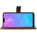 Flip Cover for Realme 2 | Premium Leather Finish | Inbuilt Pockets & Stand | Flip Case for Realme 2 (Brown)