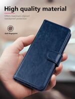 Oppo Reno 2 Flip Case | Premium Leather Finish | with Card Pockets | Wallet Stand |Complete Protection Flip Cover for Oppo Reno 2 - Blue