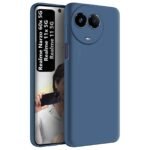 Back Cover for Realme 11/ 11X/ Narzo 60X/ C67 5G | Camera Bump Protection| Matte Soft Silicon Flexible | Shock Proof Rubberised Back Cover for Realme 11/11X 5G/Narzo 6