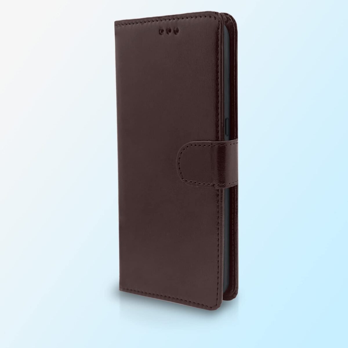 Oppo F21 Pro 5G / F21s Pro 5G Flip Case Leather Finish | Inside TPU with Card Pockets | Wallet Stand and Shock Proof | Magnetic Closing | Complete Protection Flip Cover (Coffee)