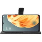 Flip Cover for Oppo F15 / Oppo A91 | Premium Leather Finish | Inbuilt Pockets & Stand | Flip Case for Oppo F15 / Oppo A91 (Black)