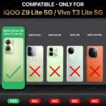 Shock Proof Flip Cover Back Case Cover for iQOO Z9 Lite 5G | Vivo T3 Lite 5G | Vivo Y18 | Y18e | Y03 (Flexible | Leather Finish | Card Pockets Wallet & Stand | Black)