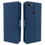 Oppo Realme 2/2 Pro/Realme U1 Flip Cover Magnetic Leather Wallet Case Shockproof TPU for Realme 2/2 Pro/Realme U1 (Blue)