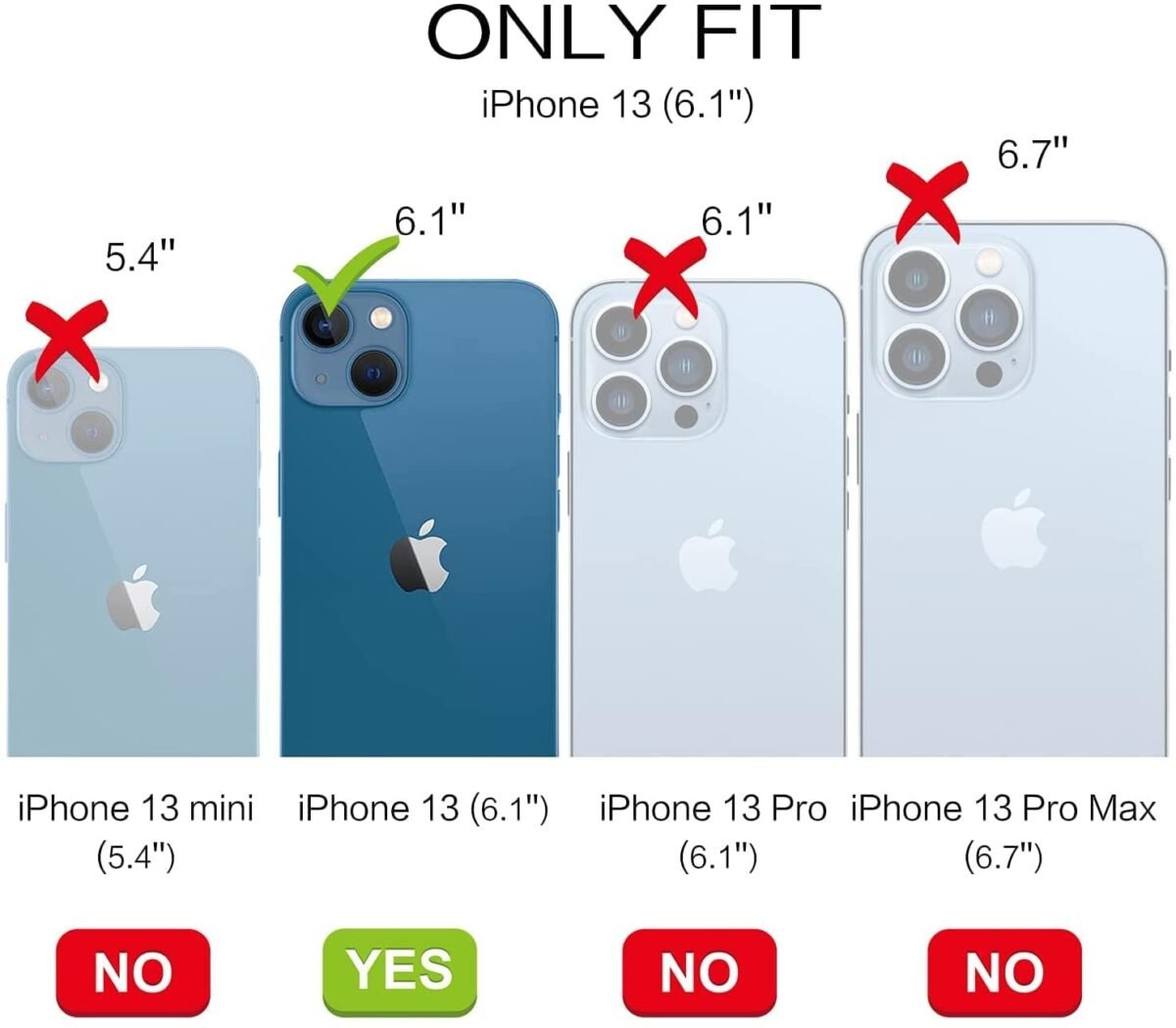 Silicone Back Cover Case for iPhone 13 Stylish, Shockproof, and Ultra-Slim with Comfortable Grip