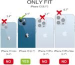 Silicone Back Cover Case for iPhone 13 Stylish, Shockproof, and Ultra-Slim with Comfortable Grip