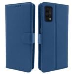 Realme 7 Pro Flip Case Leather Finish | Inside TPU with Card Pockets | Wallet Stand and Shock Proof | Magnetic Closing | Complete Protection Flip Cover for Realme 7 Pro (Blue)