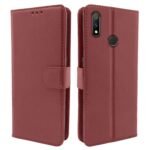 Flip Cover Leather Finish | Inside TPU with Card Pockets | Complete Protection Button Flip for Realme Narzo 70x 5G / N65 / Realme 13/12/12X 5G/C65 (Blue)
