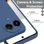 Back Cover for Realme 11/ 11X/ Narzo 60X/ C67 5G | Camera Bump Protection| Matte Soft Silicon Flexible | Shock Proof Rubberised Back Cover for Realme 11/11X 5G/Narzo 6