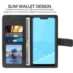 Flip Cover for Realme C1 | Premium Leather Finish | Inbuilt Pockets & Stand | Flip Case for Realme C1 (Black)