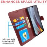 Flip Cover Leather Finish | Inside TPU with Card Pockets | Complete Protection Button Flip for Realme Narzo 70x 5G / N65 / Realme 13/12/12X 5G/C65 (Blue)