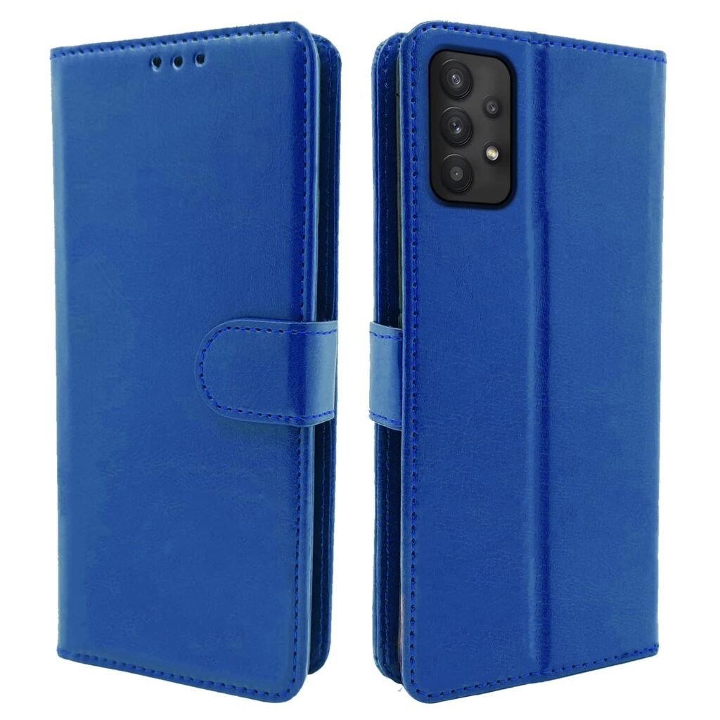 Samsung Galaxy A53 5G Flip Cover | PU Leather Finish | 360 Protection | Wallet & Stand | Strong Magnetic Flip Case for Samsung Galaxy A53 5G (Blue) Samsung Galaxy A53 5G Flip Cover | PU Leather Finish | 360 Protection | Wallet & Stand | Strong Magnetic Flip Case for Samsung Galaxy A53 5G (Blue)