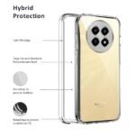 Realme Narzo N65 5G Silicone Clear Shockproof Case with Camera Protection (Transparent)