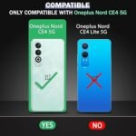 3 in 1 Combo Pack for OnePlus Nord CE 4 5G – Transparent  (Back Cover + Camera Lens Protector + Tempered Glass)