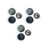 3 in 1 Combo Pack for Realme GT 6T 5G – Silicone Blue (Back Cover + Camera Lens Protector + Tempered Glass)