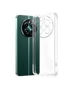 3 in 1 Combo Pack for Realme Narzo 70 Pro 5G – Silicone Transparent (Back Cover + Camera Lens Protector + Tempered Glass)