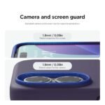 iPhone 16 Case, Premium Liquid Silicone Case, Full Body Protective Cover, Shockproof (Deep Lavender)