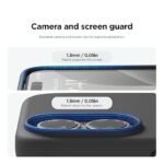 iPhone 16 Case, Premium Liquid Silicone Case, Full Body Protective Cover, Shockproof (Black)