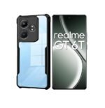 3 in 1 Combo Pack for Realme GT 6T 5G – Eagle Black (Back Cover + Camera Lens Protector + Tempered Glass)