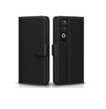 3 in 1 Combo Pack for OnePlus Nord CE 4 5G – Flip Black (Back Cover + Camera Lens Protector + Tempered Glass)