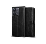 3 in 1 Combo Pack for Mi Redmi 13C 5G | Redmi 13C 4G | Poco M6 5G | Poco C65 – Flip Black (Back Cover + Camera Lens Protector + Tempered Glass)