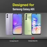 3 in 1 Combo Pack for Samsung Galaxy A06 – Silicone Transparent (Back Cover + Camera Lens Protector + Tempered Glass)