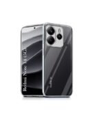 Back Cover for Redmi Note 14 5G Silicone Clear Shockproof Case with Camera Protection (Transparent)