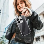 Back Cover for Redmi Note 14 5G Silicone Clear Shockproof Case with Camera Protection (Transparent)