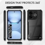 Tecno Pop 9 5G/Spark 30c 5G Case Soft Silicon Flexible Back Case Cover (Eagle -Black)