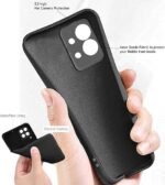 Tecno Pop 9 5G /Spark 30c 5G Case Soft Silicon Flexible Back Case Cover (Silicone Black)
