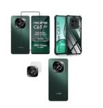 3 in 1 Combo Pack for Realme C63 5G – Eagle Case (Back Cover + Camera Lens Protector + Tempered Glass)