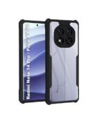 Mi Redmi Note 14 Pro 5G / Poco X7 5G Eagle Black Back Cover Case | 3-in-1 Combo (Tempered Glass & Camera Lens)