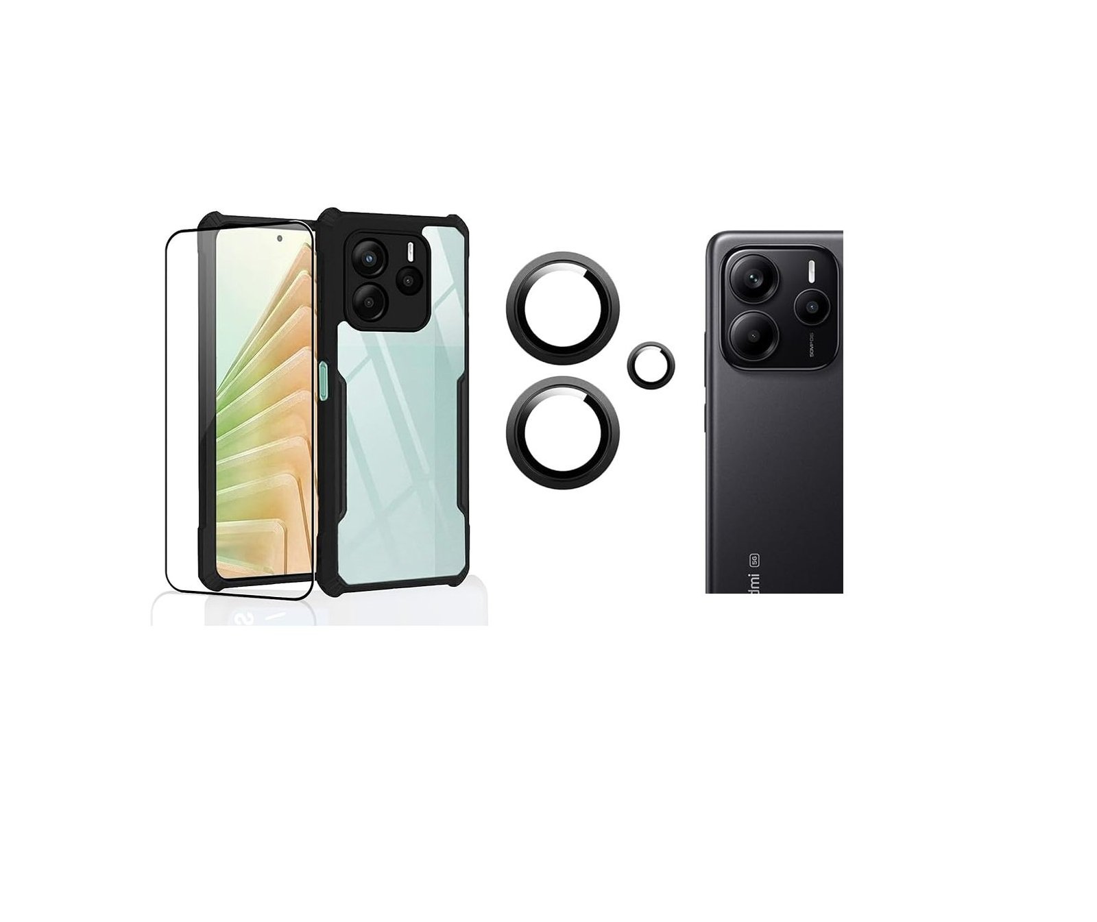 Combo pack for Redmi Note 14 (5G) Back Case Cover | Eagle | Camera Lens Protector & Tempered Screen Glass. Combo pack for Redmi Note 14 (5G) Back Case Cover | Eagle | Camera Lens Protector & Tempered Screen Glass.