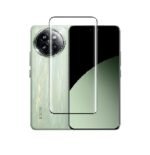 3 in 1 Combo Pack for Xiaomi 14 Civi 5G – Silicone Transparent Cover (Back Cover + Camera Lens Protector + Tempered Glass)