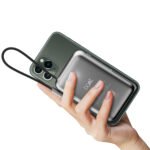 boAt Energyshroom PB330 MagnaCharge 10000 mAh Magnetic Wireless Power Bank w/ 15W Wireless Charging