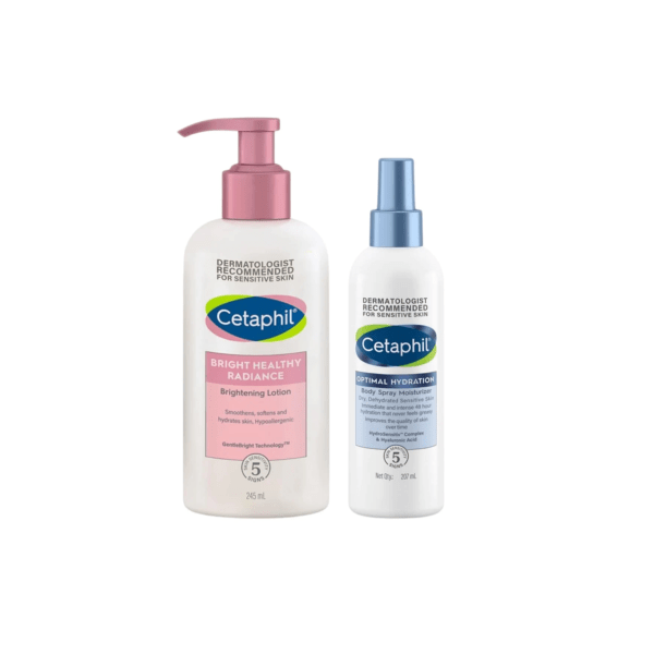 Cetaphil Bright Healthy Radiance Brightness Lotion 245ml, Dermatologist Tested, Niacinamide & Sea Daffodil, Dark Spot Reduction (Pack Of 2)