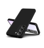 Realme P3x 5G / Realme 14X 5G | Camera Bump Protection | Matte Soft Silicon Flexible (Silicone Black)