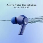 boAt Airdopes 411ANC in Ear TWS Earbuds with Active NoiseCancellation, Upto 20 Hours Playback and ASAP Charge(Blue Thnder)