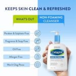 Cetaphil Gentle Skin Cleanser , Hydrating Face Wash for Dry to Normal Skin ,Soap Free & Non irritating 1Ltr (Pack Of 2)