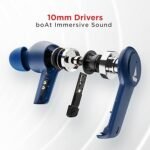 boAt Airdopes 411ANC in Ear TWS Earbuds with Active NoiseCancellation, Upto 20 Hours Playback and ASAP Charge(Blue Thnder)