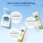 Cetaphil Gentle Skin Cleanser , Hydrating Face Wash for Dry to Normal Skin ,Soap Free & Non irritating 1Ltr (Pack Of 2)