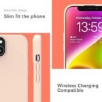 Silicone Bumper Case for iPhone 13 (Light Pink) | Camera Lens (Black) | Matte Finish Back Membrane screen Guard (Pack Of 3) Combo