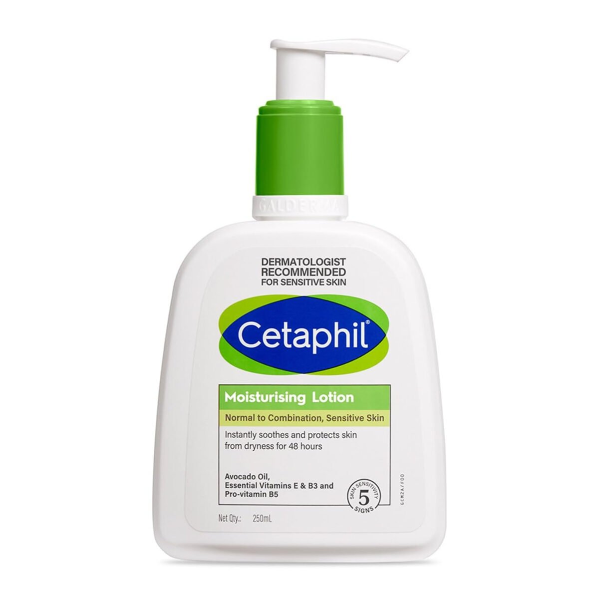 Cetaphil Moisturising Lotion for Face & Body, Normal to dry skin, 500 ml (Pack Of 2)