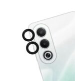 3 in 1 Combo Pack for Oppo A3 Pro 5G, Oppo K12x 5G – Flip Black (Back Cover + Camera Lens Protector + Tempered Glass)