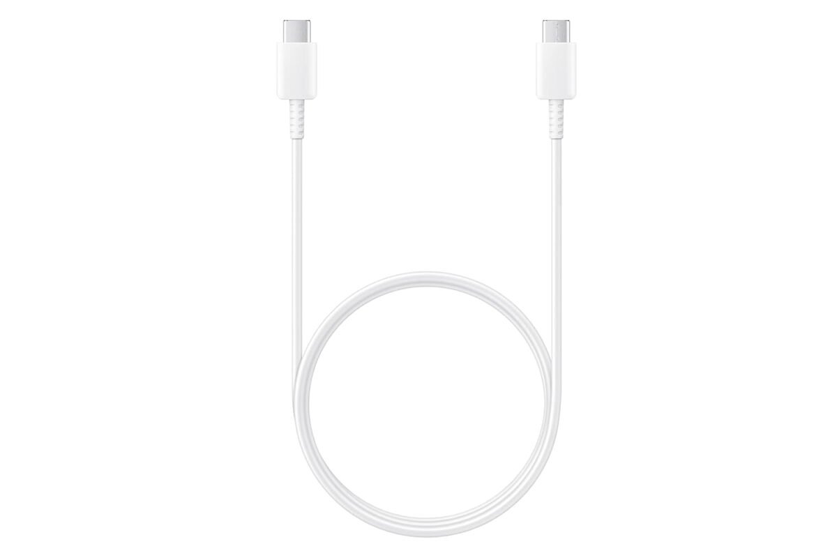 Samsung Original Type C to C Cable - 3.28 Feet (1 Meter), White
