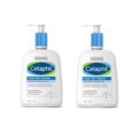 Cetaphil Gentle Skin Cleanser , Hydrating Face Wash for Dry to Normal Skin ,Soap Free & Non irritating 1Ltr (Pack Of 2)