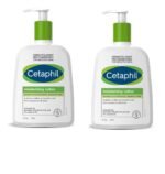 Cetaphil Moisturising Lotion for Face & Body, Normal to dry skin, 500 ml (Pack Of 2)